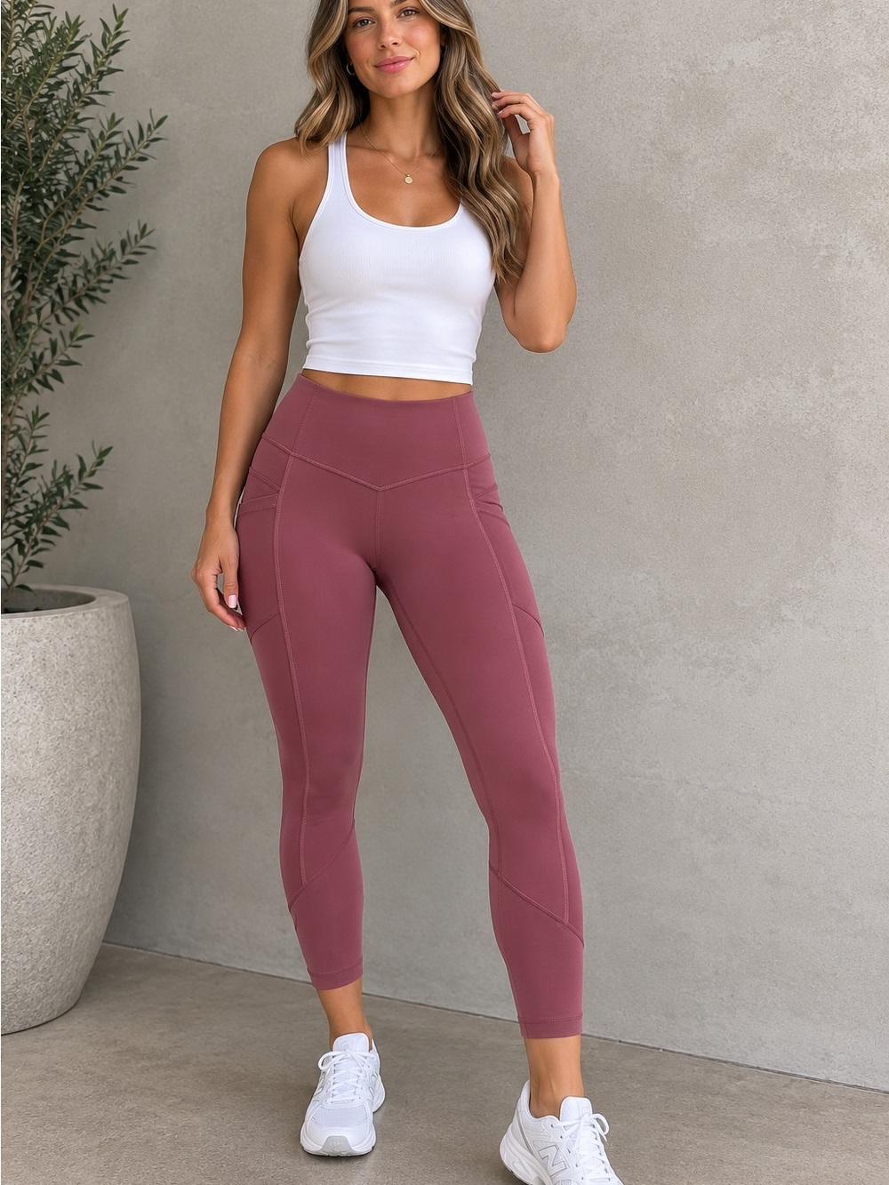 Lululemon Leggings Dusty Rose